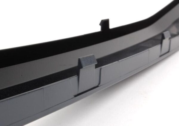 51117142184 - BMW E65 Front Bumper License Plate Number Removes Strip Trim Genuine 5111714218