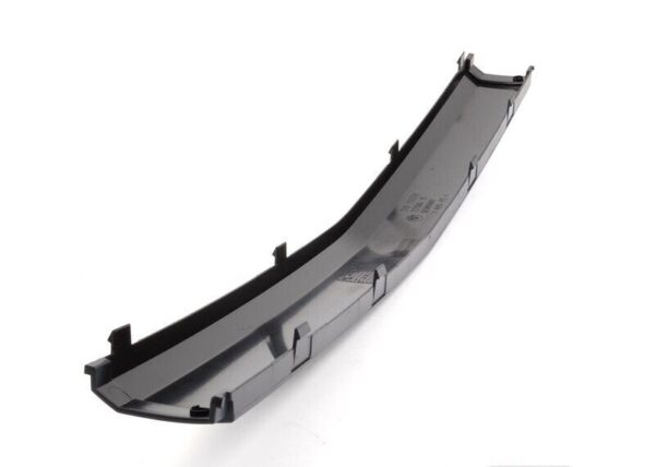 51117142184 - BMW E65 Front Bumper License Plate Number Removes Strip Trim Genuine 5111714218