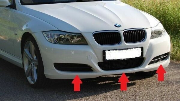 51117198896 - New Genuine BMW 3 Set Of Front Center Grill Left And Right Grills And Finishers
