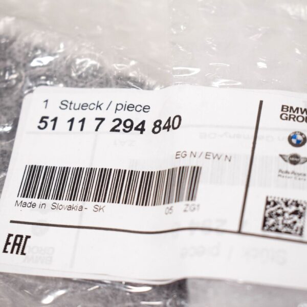 51117294840 - BMW 4 F32 Front Bumper Sport Line Right Finisher 51117294840 2015 New Genuine