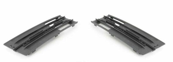 51117295264 - New Genuine BMW 7-Series F01 F02 LCI Front Bumper Lower Grid Grill Set Of 3 OEM