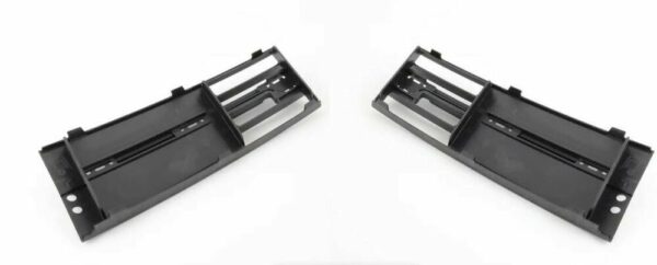 51117295264 - New Genuine BMW 7-Series F01 F02 LCI Front Bumper Lower Grid Grill Set Of 3 OEM