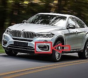 51117319789 - New Genuine BMW X6 Series F16 Front Trim On Grill Left EXTRAVAGANCE 7319789 OEM
