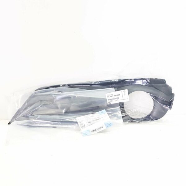 51117331680 - NEW BMW 5 GT F07 RIGHT FOG LIGHT PARTLY CLOSED GRILLE 51117331680 2015 OEM