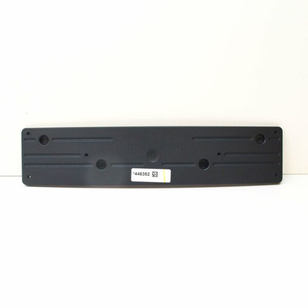 51117446352 - NEW BMW X7 G07 FRONT BUMPER NUMBER LICENSE PLATE HOLDER ECE 51117446352 ORIGINAL