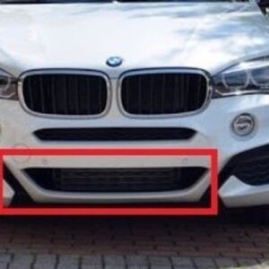 51117453748 - New Genuine BMW X6 Series F16 Front Bumper Center Lower Open Grille 7453748 OEM