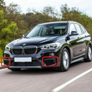 51117453981 - New Genuine BMW X1 F48 Basis Front Bumper Lower Grid Grill Set Pair L+R OEM