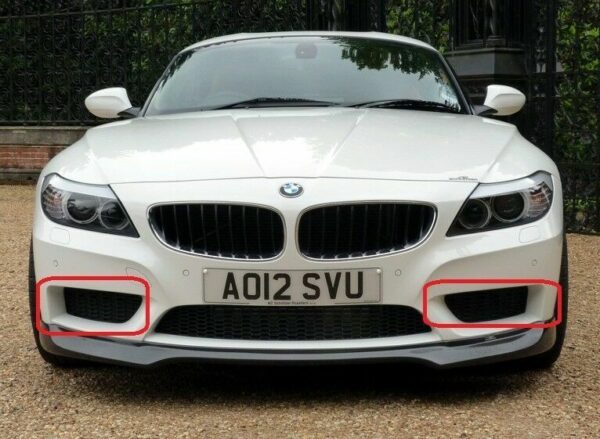 51118038091 - New Genuine BMW Z4 E89 (08-16) Front Bumper Lower Lateral Grill Set Pair L+R OEM