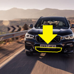 51118072781 - New Genuine BMW X3 G01 X4 G02 Grill Air Intake ACC M-Sport X Black 8072781 OEM