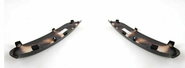 51118099323 - New Genuine BMW 7 F01 F02 F04 Front Bumper Grill Moulding Trim Set Pair L+R OEM