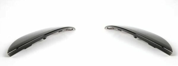 51118099323 - New Genuine BMW 7 F01 F02 F04 Front Bumper Grill Moulding Trim Set Pair L+R OEM