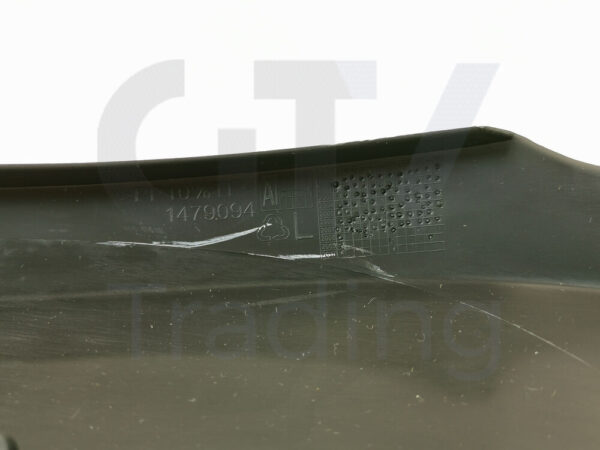 51121479094 - NEW MINI R53 R52 COOPER S REAR BUMPER OVER LEFT SPOILER SUBER 51121479094
