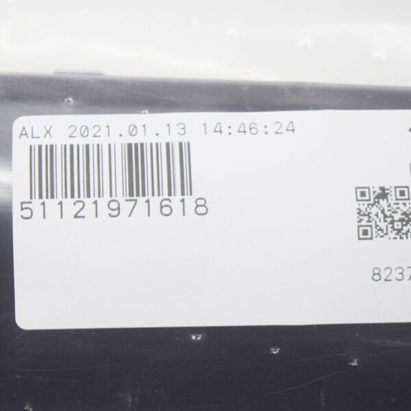 51121971618 - BMW 3 E30 bumper impact protection rear right 51121971618 NEW ORIGINAL