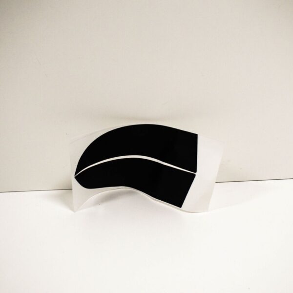 51122167219 - BMW 3 E92 M Performance Diffuser Cover Caps Sticker Set 51122167219 ORIGINAL