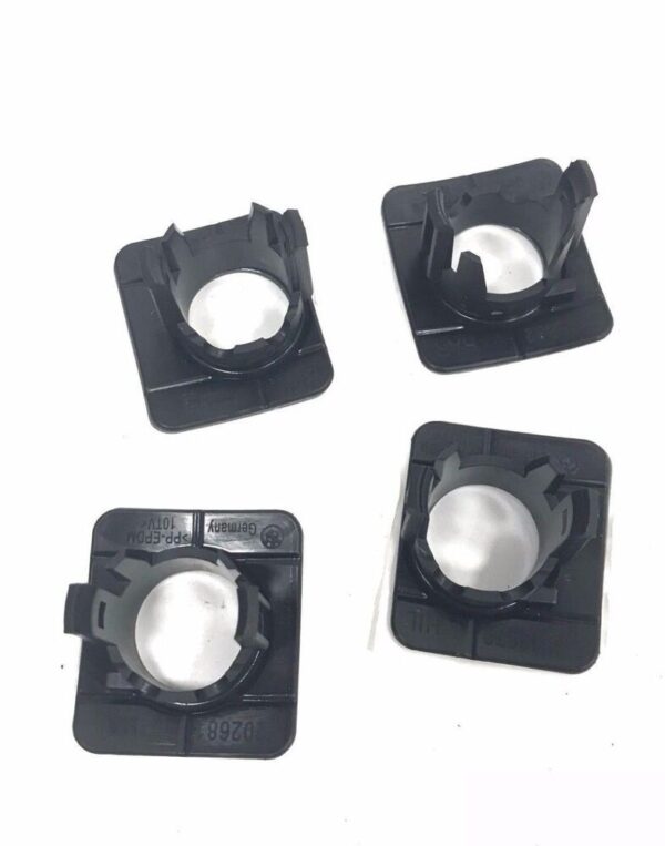 51127213859 - NEW BMW 3 SERIES BEHIND BUMPER PDC SENSOR MOUT SET OF FOUR 7213859 ORIGINAL