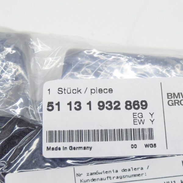 51131932869 - BMW 3 E30 Folding Mechanism Top Cover Left 51131932869 NEW GENUINE