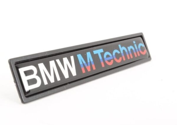 51132251378 - BMW E36 M Technic Original Emblem 51132251378