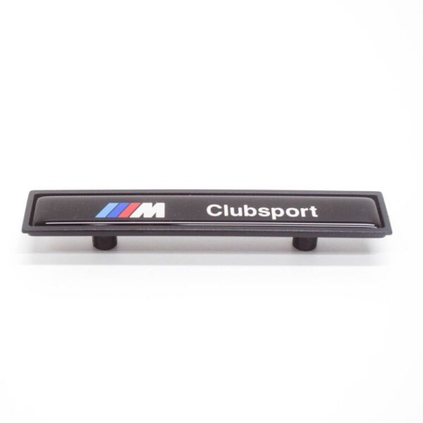 51132495560 - BMW E36 Coupe M Clubsport Door Moulding Emblem Badge 2495560 51132495560 NEW