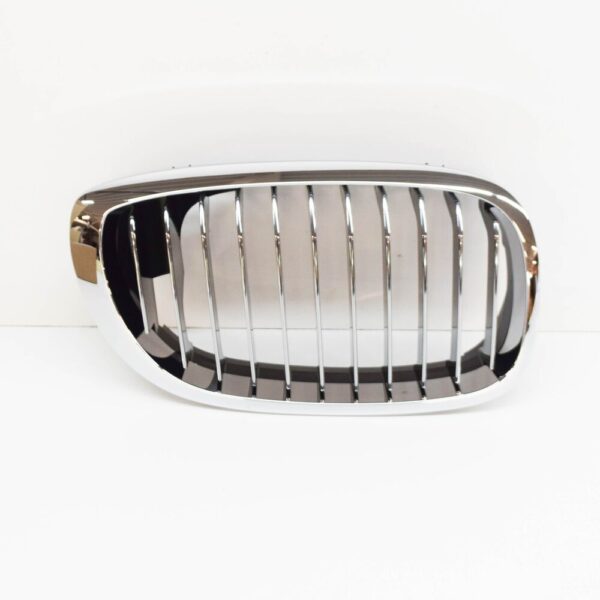 51137064318 - BMW 3 E46 radiator right chrome kidney grid 51137064318 7064318 new original
