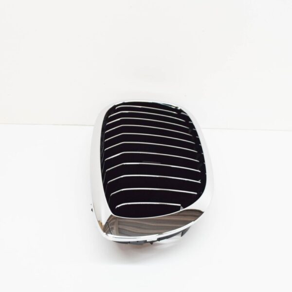 51137064318 - BMW 3 E46 radiator right chrome kidney grid 51137064318 7064318 new original