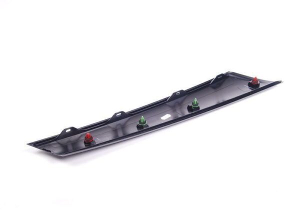 51137272584 - Genuine MINI R55 R56 R57 BLACK COLUMN RIGHT TRIM COVER O/S 7272
