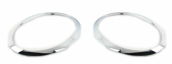 51137300631 - New Genuine Mini F55 F56 F57 Front Left Right Chrome Headlight Surround Trim Set