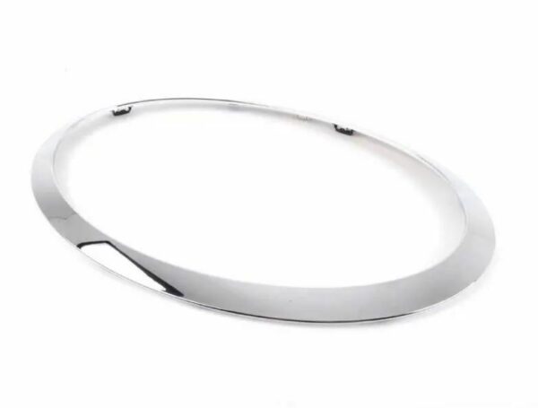 51137300631 - New Genuine Mini F55 F56 F57 Front Left Right Chrome Headlight Surround Trim Set