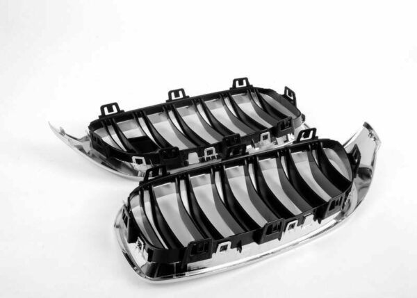 51138054331 - New Genuine BMW 4 Series F82 F83 M4 Set Of Front Bumper ///M4 Kidney Grills OEM