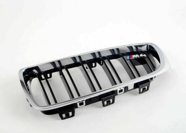 51138054331 - New Genuine BMW 4 Series F82 F83 M4 Set Of Front Bumper ///M4 Kidney Grills OEM