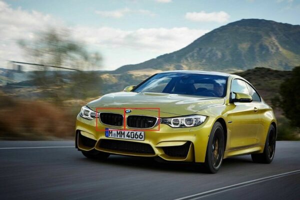 51138054331 - New Genuine BMW 4 Series F82 F83 M4 Set Of Front Bumper ///M4 Kidney Grills OEM