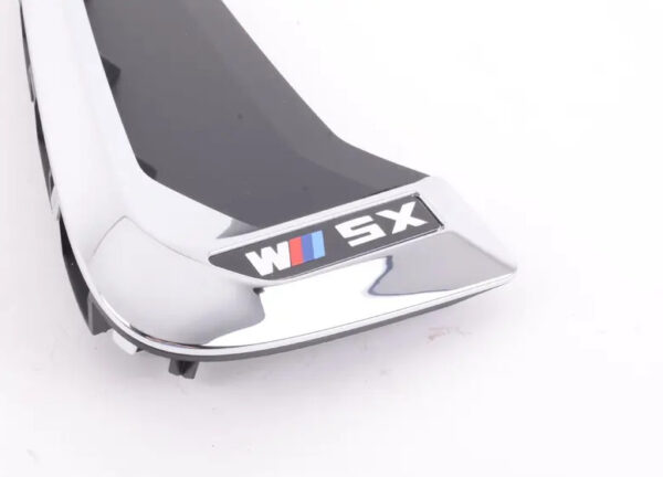 51138056344 - New Genuine BMW F15M F85 M Fender Wing Air Vent Grille Trim Chrome  Right