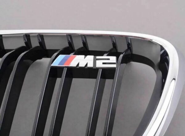 51138064143 - New Genuine BMW 2' F87 M2 F87 M2 LCI Front Left Right Kidney Grille Set OEM