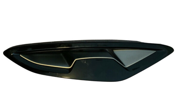 51138080614 - BMW BLACK GLOSSY AIRDUCT TRIM FENDER RIGHT PANEL 51138080614 AUTHENTIC