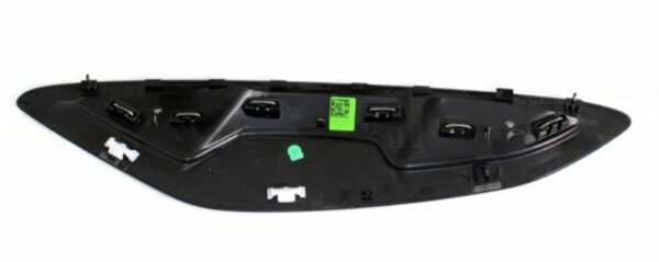 51138080614 - BMW BLACK GLOSSY AIRDUCT TRIM FENDER RIGHT PANEL 51138080614 AUTHENTIC