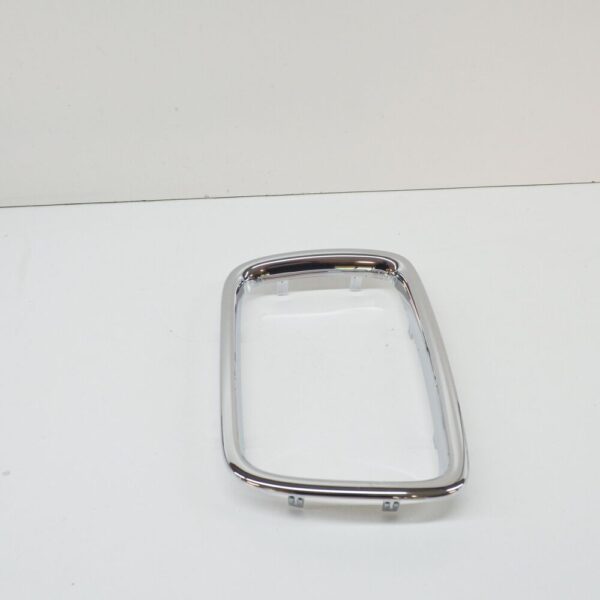 51138148726 - NEW BMW 5 E34 FRONT BUMPER R/L SIDE CHROME GRILLE SET 8148726 8148725 OEM