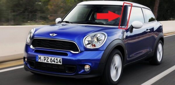 51139801509 - NEW MINI R60 R61 10-16 LEFT SIDE PILLAR A COVER 9801509 GENUINE