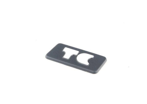 51140006329 - BMW E30 Door Moulding TC Emblem Badge Left Genuine 51140006329