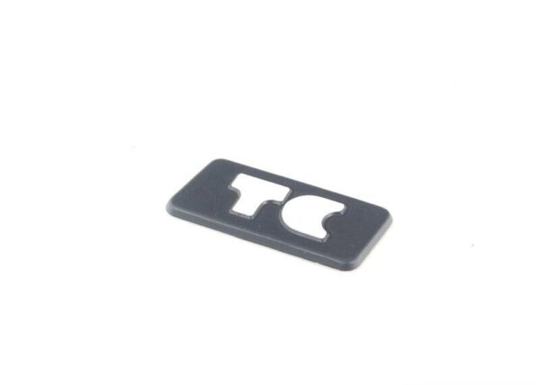 51140006329 - BMW E30 Door Moulding TC Emblem Badge Left Genuine 51140006329