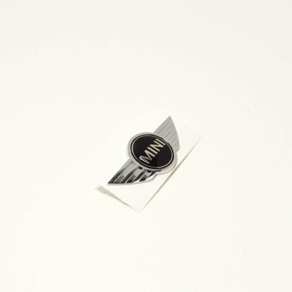 51140660106 - NEW MINI JCW R52 R53 FRONT HOOD MINI CHROME EMBLEM BADGE 0660106 51140660106