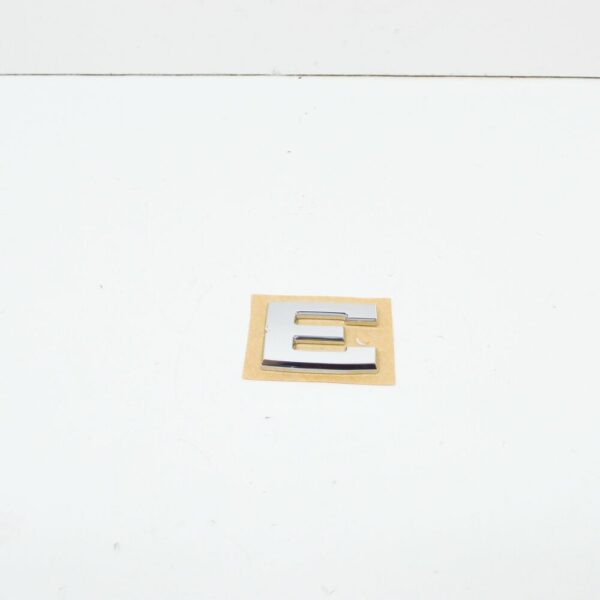 51141934619 - NEW BMW M3 E30 COUPE REAR TRUNK LID CHROME 3 EMBLEMATIC SHIELDS 51141934619