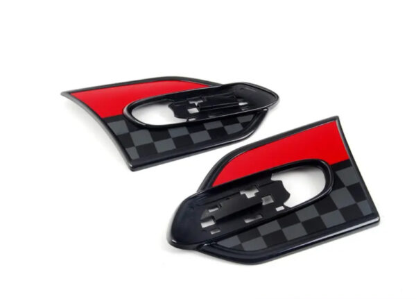 51142355377 - MINI F55 Front Side Scuttle Trim Set JCW Plaid 51142355377 NEW GENUINE