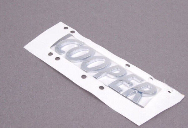 51142755617 - OEM MINI R50 COOPER LABEL STICKER BADGE 51142755617 GENUINE