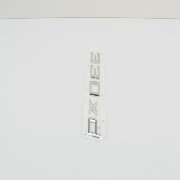 51147032917 - New BMW E46 Trunk Lid Chrome 330xd Emblem Badge Logo Sign 7032917 51147032917