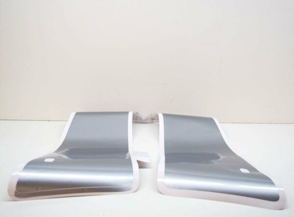 51147168894 - New Genuine Mini R53 2000-2006 Checkmate Hooded Sticker Silver 7168894 OEM