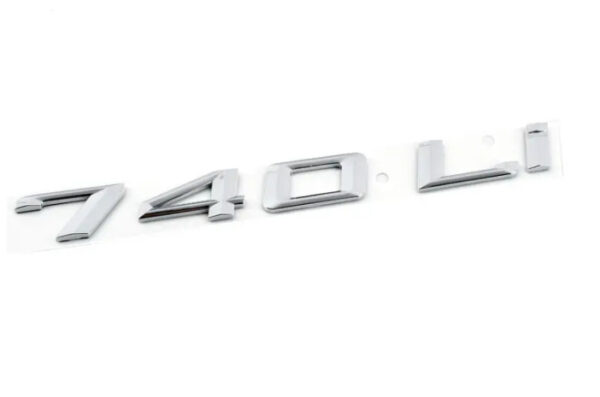 51147187129 - NEW OEM BMW 7 F02 REAR EMBLEM BADGE 51147187129 7187129 GENUINE