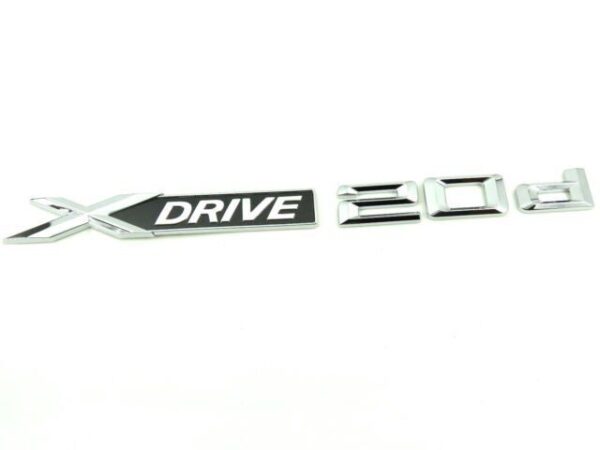 51147362673 - New BMW E84 Front Door X Drive 20d Emblem Badge Logo Sign 7362673 51147362673