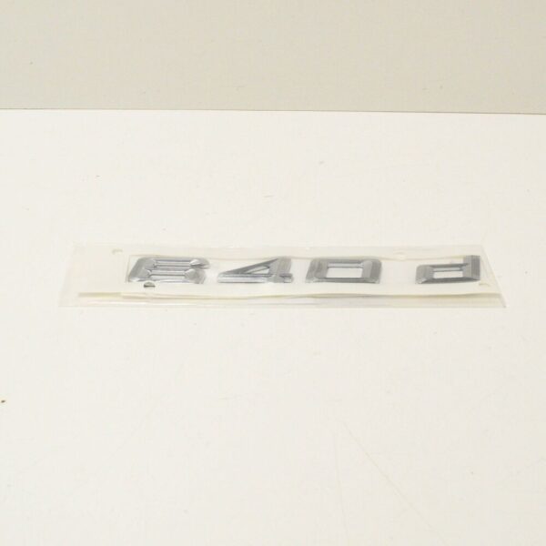 51147363745 - NEW BMW F06 F06N TRUNK LID 640D EMBLEM BADGE LOGO SIGN 7363745 51147363745