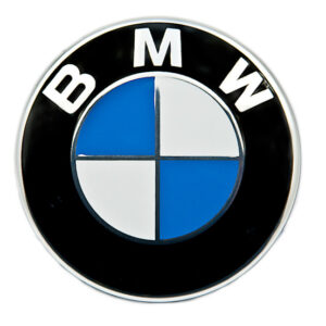 51147463692 - New Genuine BMW X2 F39 X4 G02 ''BMW'' Badge Emblem Symbol 82MM Trunk 7463692 OEM