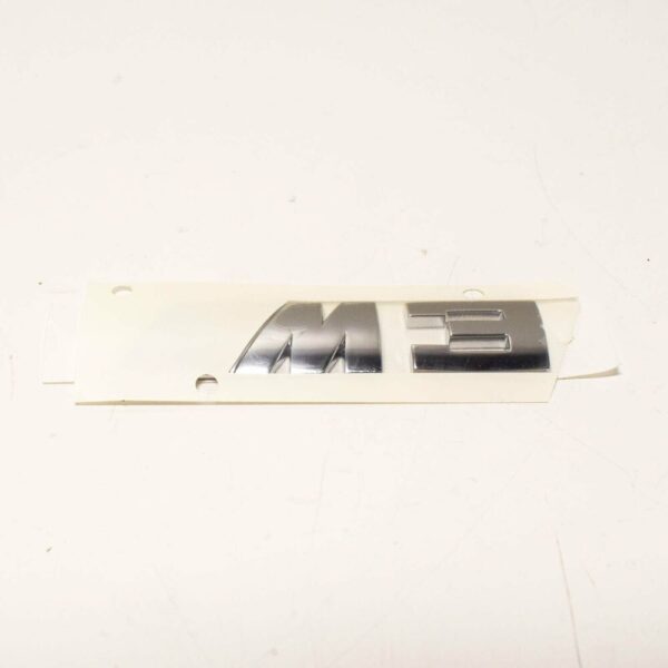 51147893655 - BMW E46 CONVERTIBLE COUPE 3 SERIES M3 LABEL STICKERS BADGE EMBLEM 7893655 01-05