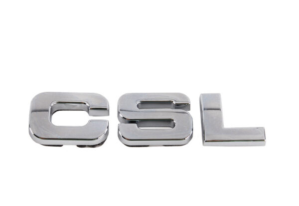 51147897398 - NEW BMW E46 M3 GENUINE CSL TRUNK BOAT REAR EMBLEM 7897398 ORIGINAL